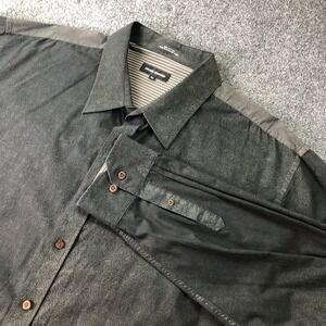 Michael Brandon 4X Shirt Mens Button Up Long Sleeve Paisley Pattern